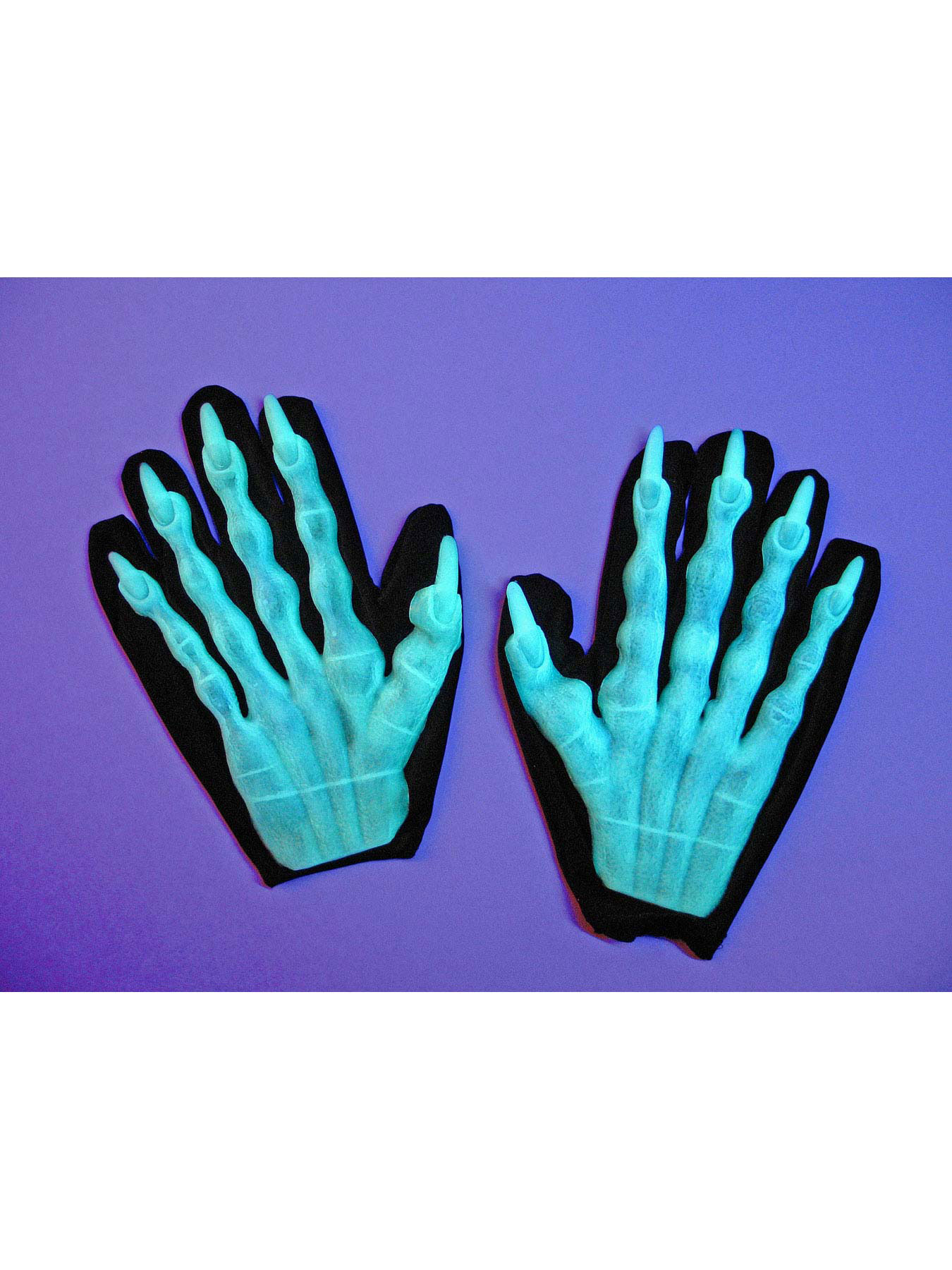 Paar Handschuhe Kurz Klassisch Accessoires Fasching