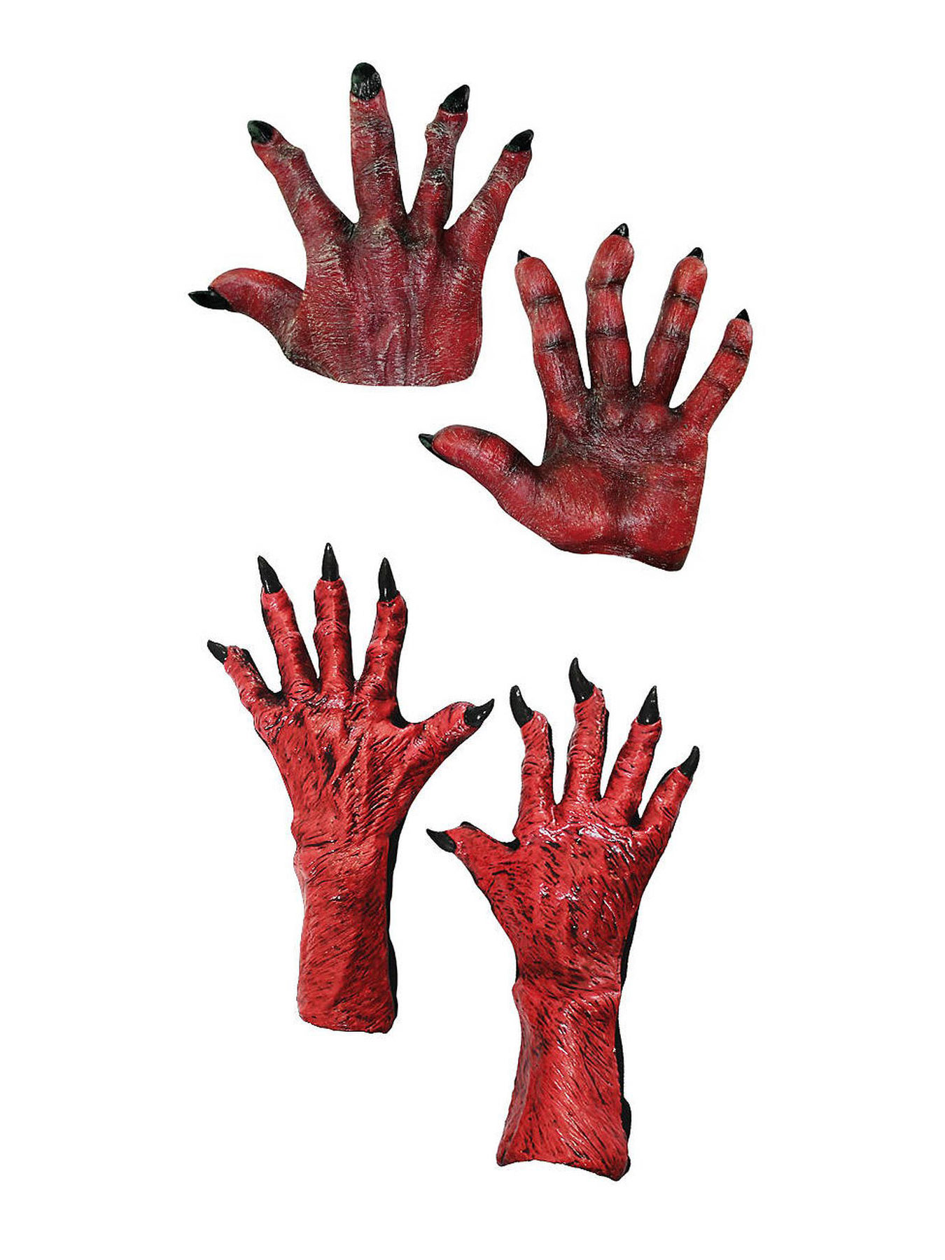 1 Paar Skeletthände für Kinder Kostüm Accessoires Halloween