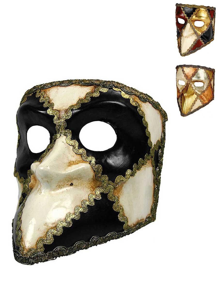 Bauta /"Neutro/" Venezianische Maske Maskenball