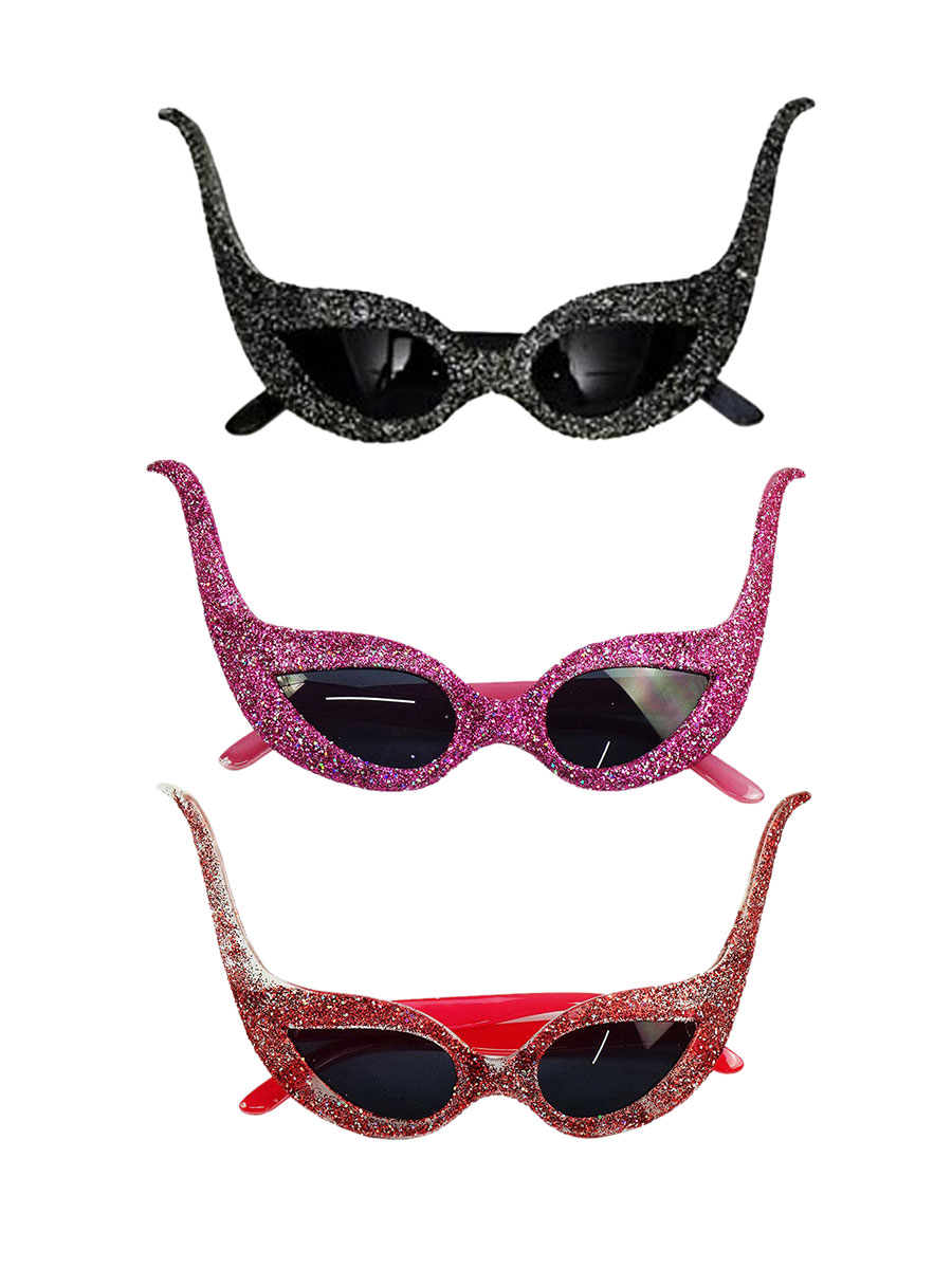 Halloween Brille Fledermaus Party Spaß Fasching schwarz