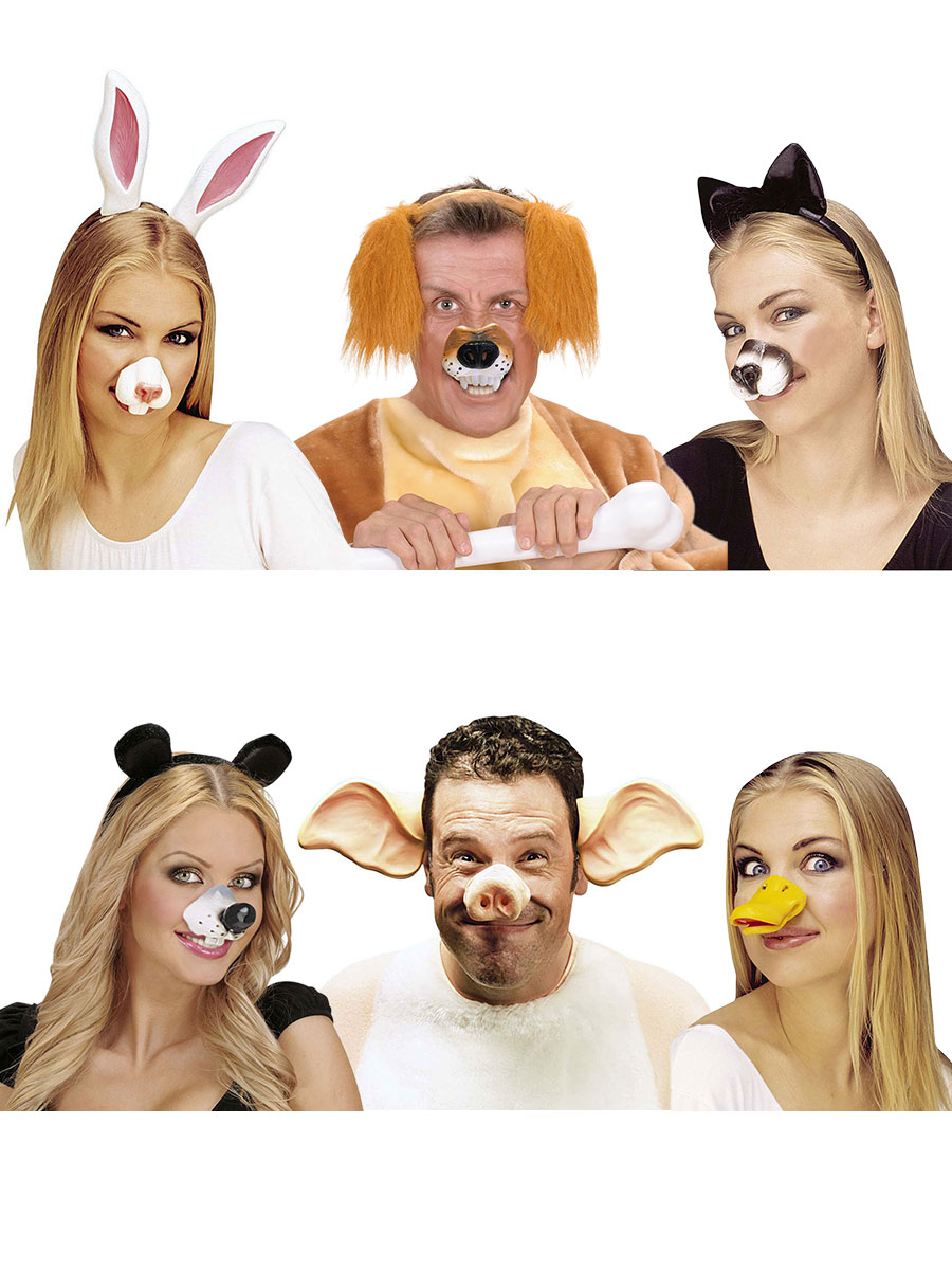 Piggy Nase Charakternase Latex Karneval Schwein Tier